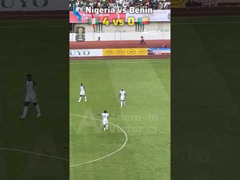Victor Osimhen hat trick and Frank Onyeka winning goal. Nigeria 4 vs 0 Benin - 2026 FIFA World Cup Q