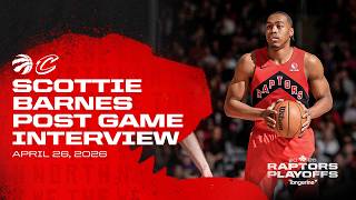 Scottie Barnes | RD1 GM4 Post Game vs Cavaliers | April 26, 2026