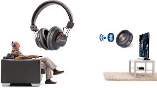 The Best Wireless Set (Wireless Headphones + Bluetooth Transmitter) For TV - Avantree HT3189