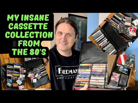My Insane Cassette Collection From The 80's - What Influenced Me As A Kid!