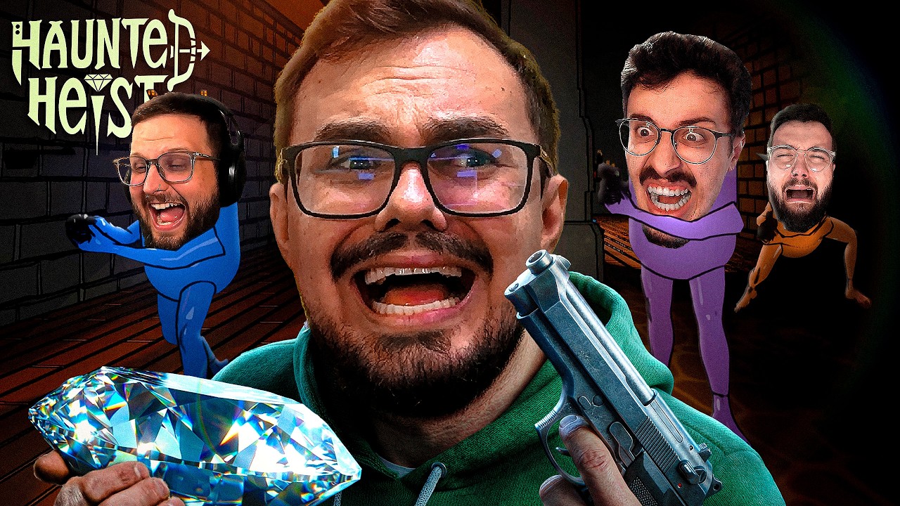 ESSE NOVO JOGO DE IMPOSTOR VAI SER INSANO - Haunted Heist (DEMO)