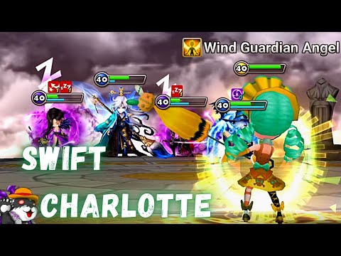 The Power Of Charlotte (Wind Occult Girl) In RTA | Summoners War