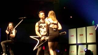BULLET FOR MY VALENTINE FEATURING LZZY HALE &#39;DIRTY LITTLE SECRET&#39; LIVE @ ROSELAND BALLROOM 4/30/13