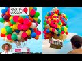 How Many Balloons To Make A Store Fly Mr Beast