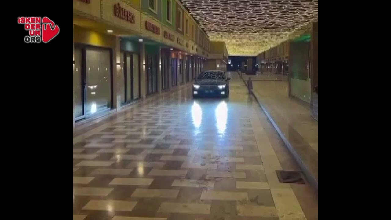 Çarşıda Arabasıyla Gezdi Cezayı Yedi