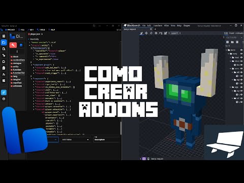 BONY162 - Como Crear Addons / Mods Para Minecraft PE | Parte 1 | Bridge v2 | Win10 Bedrock