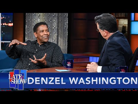 Take A Moment To Appreciate Stephen Colbert And Denzel Washington Expertly Reciting Shakespeare On Command