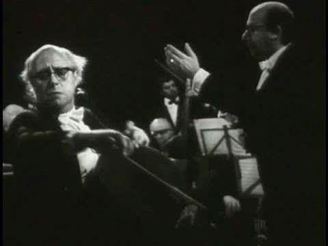 Mstislav Rostropovich plays Haydn Cello Concerto no. 1 - video 1973 best quality
