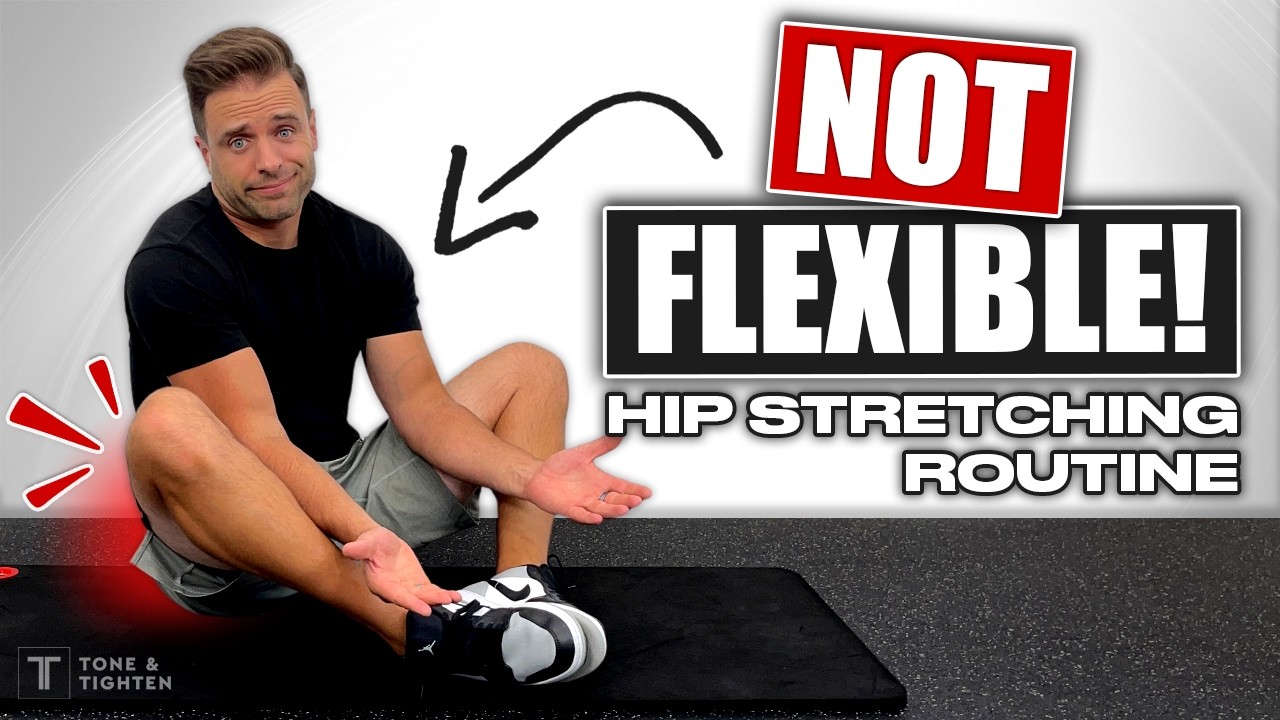 8 Minute Hip Stretching Routine For People Who AREN’T Flexible