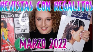 ¡¡¡NUEVO!!! REVISTAS  CON REGALOS MARZO 2022. Lo que traen las revistas este mes ! #revistasregalos