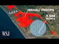 Mapping Refugee Movement In Gaza As Israel S Rafah Offensive Looms WSJ