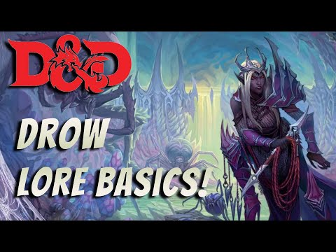 Baldur's gate 3 lore: Drow