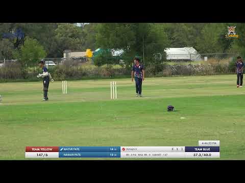 Team Blue vs Team Yellow in USAC JR Zonal 2023 - West U15 - Jul 31, 2023