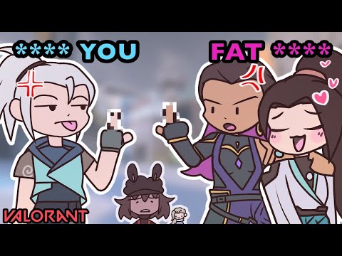 running into an e-couple on valorant..