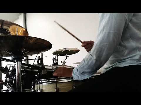Hino da Harpa Cristã 515 - Se Cristo Comigo Vai - Drum Cover Joás Batera #drumcover #drumcam #batera