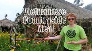 Vietnamese Countryside Tour & Vietnamese Meal at Tra Que Herb Village Water Wheel Hoi An, Vietnam