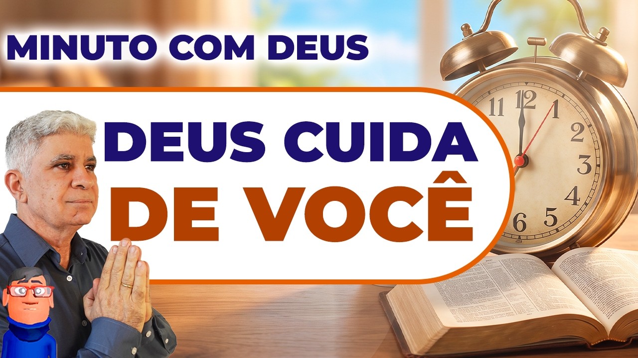 DEUS CUIDA DE VOCÊ - Minuto com Deus de Hoje