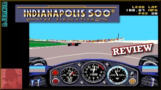 AMIGA : Indianapolis 500 : The Simulation - with Commentary !!