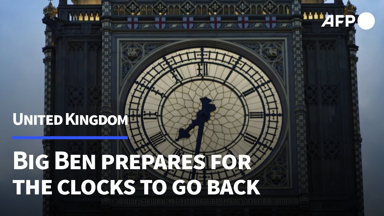 Big Ben's timekeepers count down to Sunday's clock change | AFP