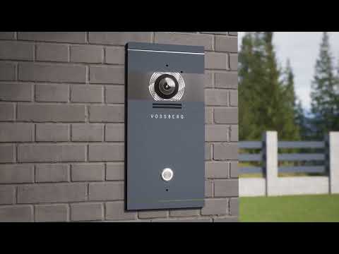 Metzler VDM10 2.0 Video-Türsprechanlage | 1 Klingeltaster | Colson