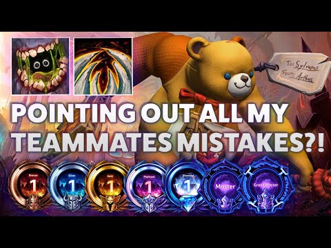 Stitches Gorge - POINTING OUT ALL MY TEAMMATES MISTAKES?! - Bronze 2 Grandmaster S1 2023