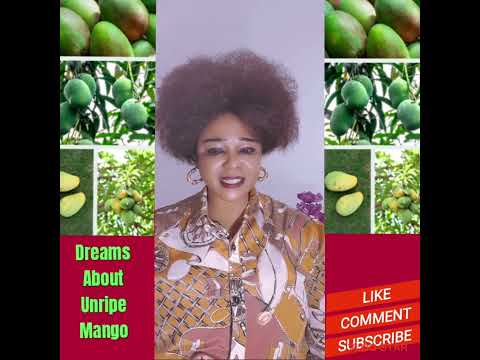 Dreams about unripe mango 🥭 #interpretation #spiritual #meaning #google