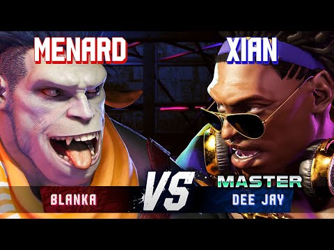 SF6 ▰ MENARD (Blanka) vs XIAN (Dee Jay) ▰ High Level Gameplay