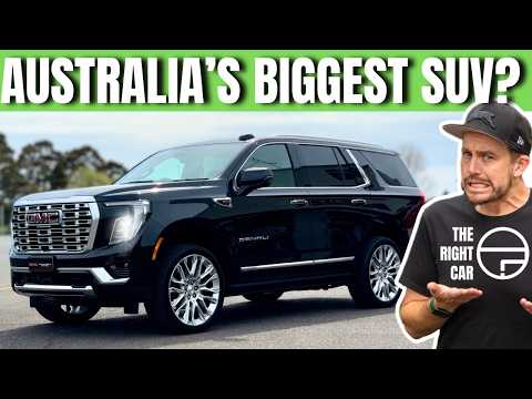 Thumbnail for GMC Yukon Denali 2025 review - 8 seater V8: Australia first drive by Car