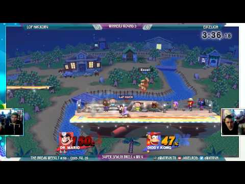 The Break #318   SSB4 W3   LoF Hackoru VS Excelion