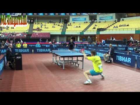 Table Tennis EC 2014 - Kristian Karlsson Vs Mihai Bobocica -
