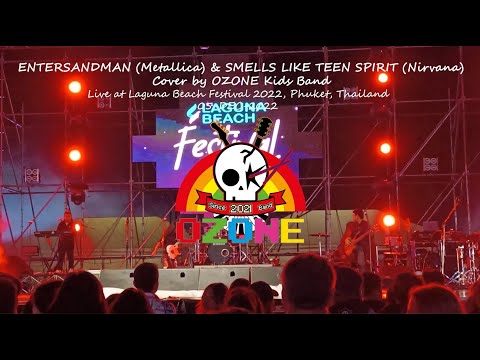 ENTER SANDMAN (Metallica) & SMELLS LIKE TEEN SPIRIT (Nirvana) - Cover by OZONE Kids Band