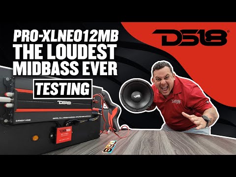 Ds18 Pro XLNEO12MB (Unboxing/Testing) Car Audio Midbass