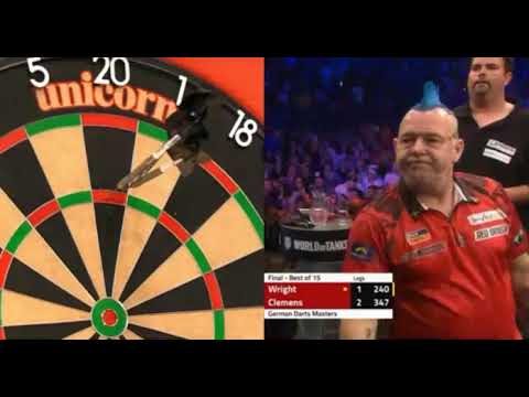 Peter Wright vs Gabriel Clemens German Darts Masters 2019 FINAL