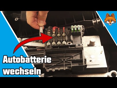 Autobatterie wechseln - einfache Anleitung 🚗🔋