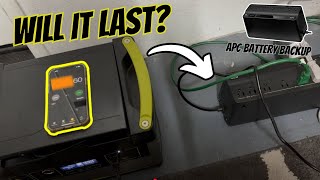 Back Up Computer Power Cut Test - Will It Last?