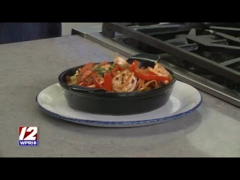 In the Kitchen: Shrimp & Chorizo Hash!