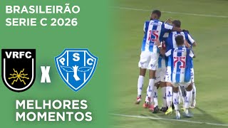 Volta Redonda x Paysandu - Serie C - 1ª Rodada - Melhores Momentos - Gols