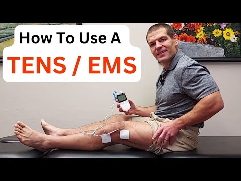 How To Use A TENS / EMS Unit For Pain Relief & Muscle Strength