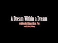 A Dream Within a Dream - Edgar Allan Poe 
