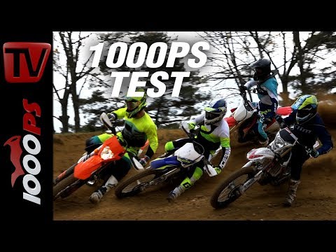 Hard Enduro Vergleich Test 2018 - Alle Modelle KTM Husqvarna Yamaha Honda GasGas