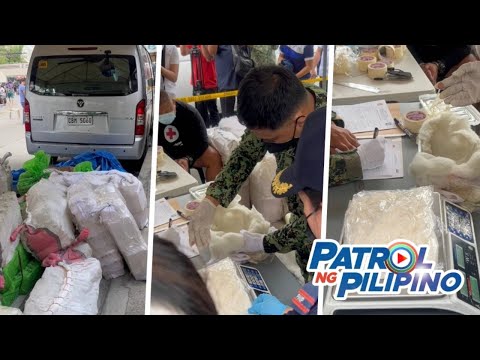 P13.3-B drogang nasabat sa Batangas, pinakamalaking huli ng pulisya Patrol ng Pilipino