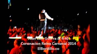Juan Luis Guerra en la Coronacion Reina del Carnaval de Barranquilla 2014