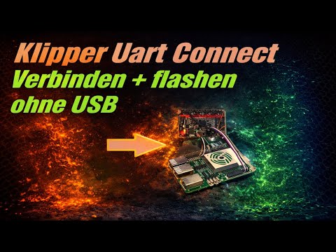 Klipper Uart Connect Board zu Pi + Uart und USB Flash SKR 1.4 (Turbo)