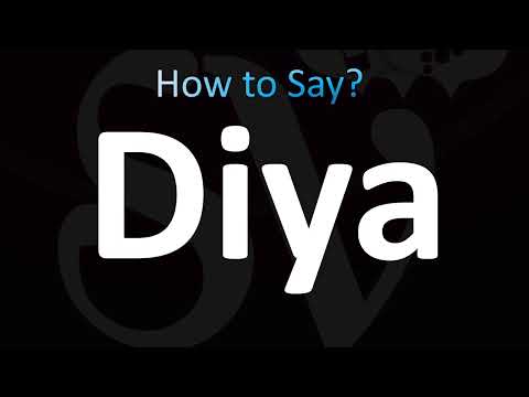 How to Pronounce ''Diya'' (CORRECTLY!)