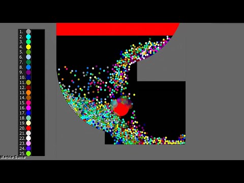 Survival Proliferation 92 - Marble Race in Algodoo