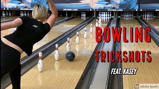 Bowling Trick Shots... I guess | Parker DeKubber