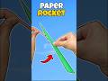 How To Make Easy Paper Rocket Paper Plane Shorts