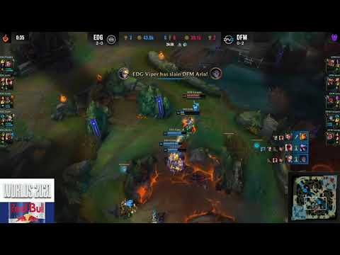 EDG BOUNCE BACK AFTER BEING DOWN 0-5!! WORLDS 2021 LEAGUE OF LEGENDS!!