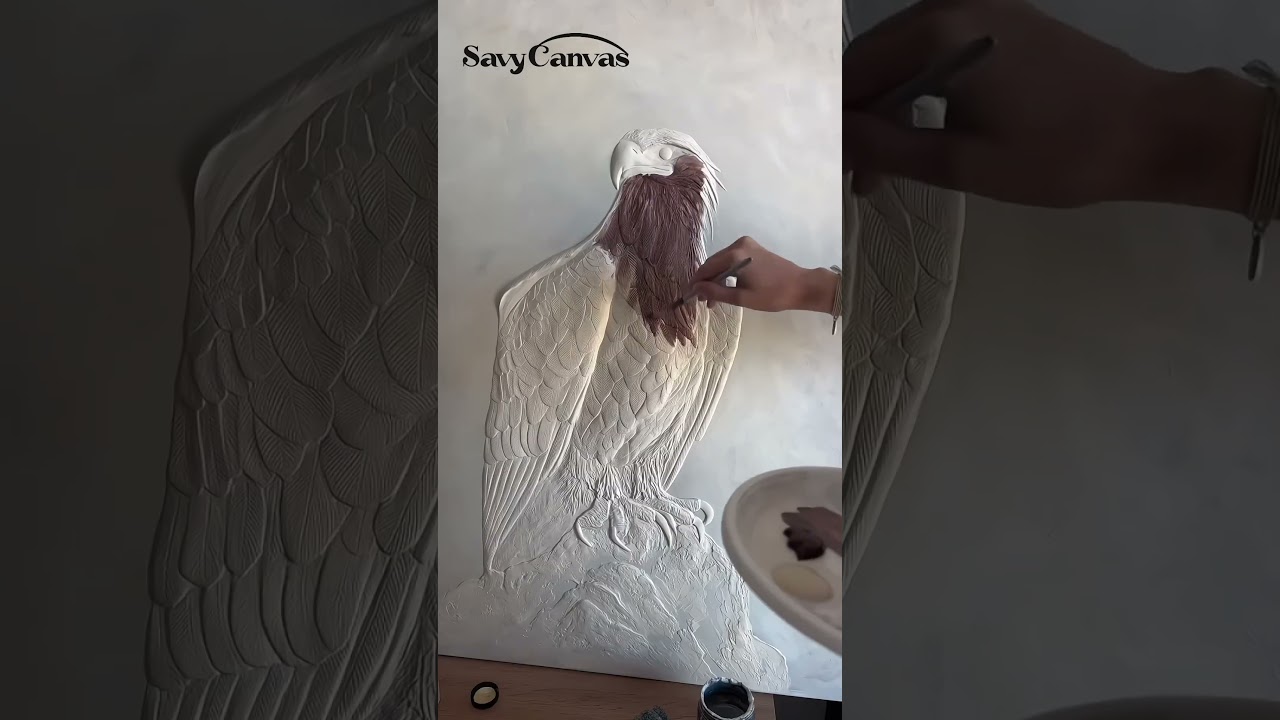 Majestic Golden Eagle Painting | Realistic Bird Art