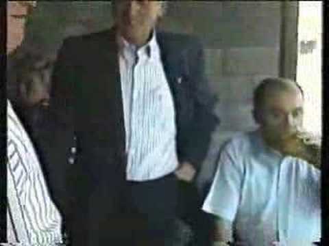 1991 - Inhuldiging van het nieuwe voetbalterrein